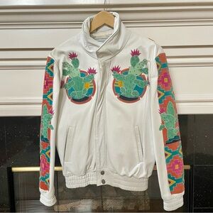 Vintage Arturo by Burray Olson Design Native American Leather Jacket